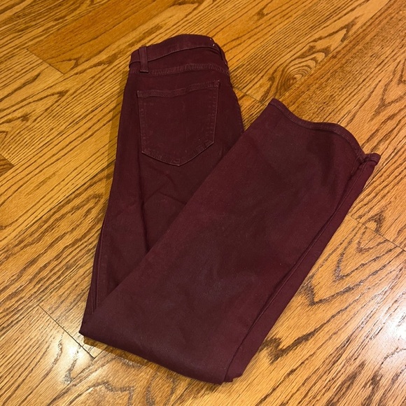 Pistola Woman’s Maroon Jeans Size 24 - Picture 1 of 6